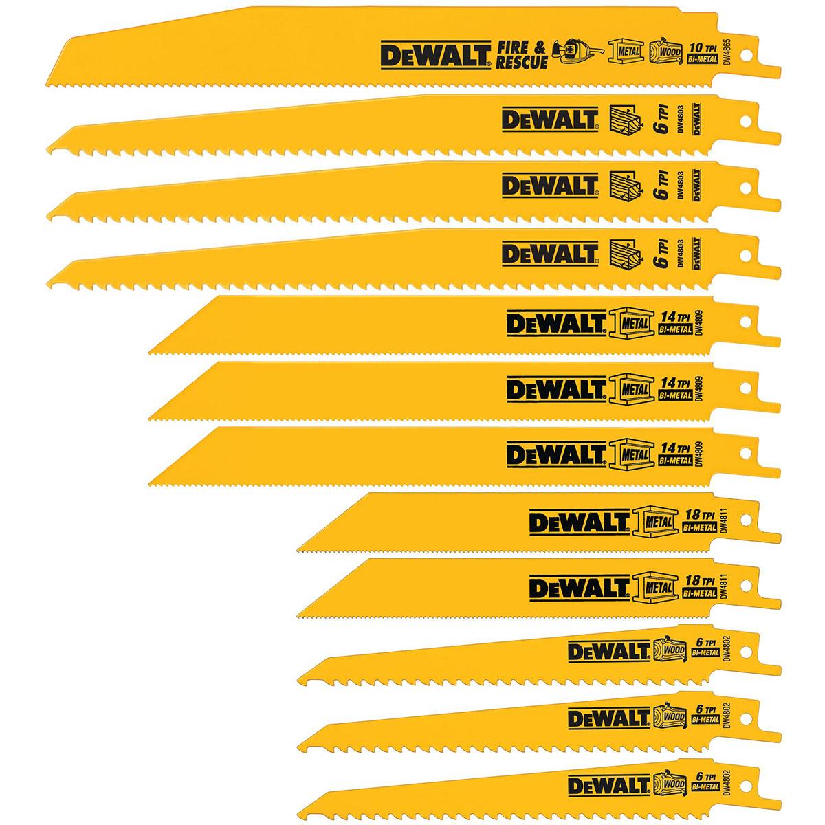 DeWalt Reciprocating Saw Blades